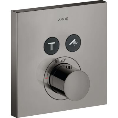 Hansgrohe Axor Starck ShowerSelect Termostato - Cromo Nero Lucido - Termostato Doccia Hansgrohe Axor Starck ShowerSelect Termostato - Cromo Nero Lucido - Termostato Doccia