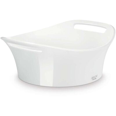 Lavabo bianco Urquiola Hansgrohe - Mineralcast Lavabo bianco Urquiola Hansgrohe - Mineralcast