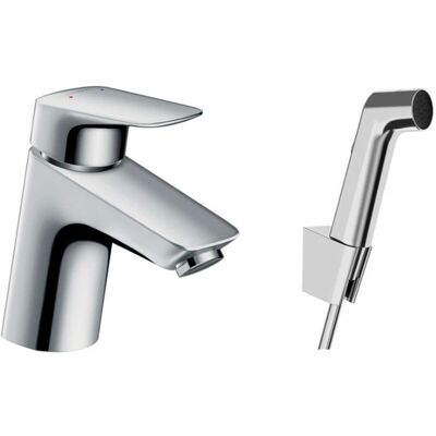 Hansgrohe Logis - Miscelatore Monocomando Per Lavabo Con Doccetta A Mano, Cromato 71290000 - Hansgrohe Logis - Miscelatore Monocomando Per Lavabo Con Doccetta A Mano, Cromato 71290000 -