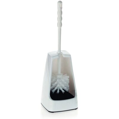Porta scopino WC KELA 26010 - Design classico, Setole rigide, Facile da pulire Porta scopino WC KELA 26010 - Design classico, Setole rigide, Facile da pulire