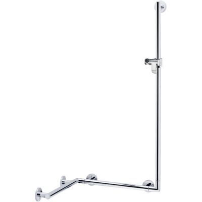 KEUCO Modello 34908 Barre Doccia Cromata con Supporto - Tipo di Doccia KEUCO Modello 34908 Barre Doccia Cromata con Supporto - Tipo di Doccia