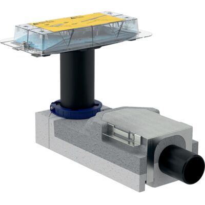 Geberit - Cleanline Kit Corriacqua Grezzo Per Canalette Per Doccia Scarico A Pavimento 90/200 Mm 154.150.00.1 Geberit - Cleanline Kit Corriacqua Grezzo Per Canalette Per Doccia Scarico A Pavimento 90/200 Mm 154.150.00.1