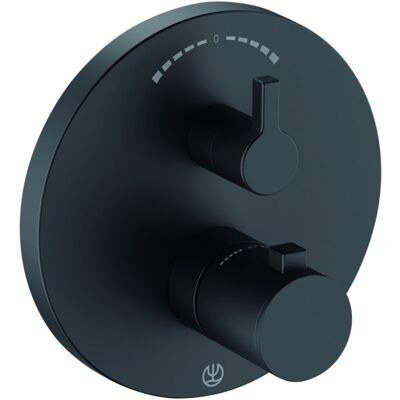 Miscelatore termostatico Kludi Nova Fonte - Incasso - Nero Miscelatore termostatico Kludi Nova Fonte - Incasso - Nero