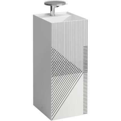 LAUFEN Kartell Lave-mains, Posé, 1 Trou Pour Robinet, Sans - LAUFEN Kartell Lave-mains, Posé, 1 Trou Pour Robinet, Sans -