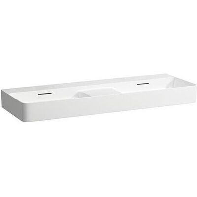 LAUFEN Val Lavabo Double, Sans Trou Pour Robinetterie, Avec - LAUFEN Val Lavabo Double, Sans Trou Pour Robinetterie, Avec -