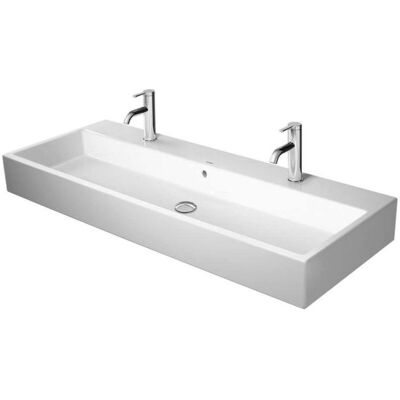 Lavabo Duravit Vero Air - 120x47cm, Bianco, Doppio, A parete Lavabo Duravit Vero Air - 120x47cm, Bianco, Doppio, A parete