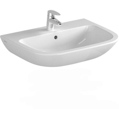 Lavabo VitrA S20 - Bianco, 650x470mm, Foro centrale e troppo pieno Lavabo VitrA S20 - Bianco, 650x470mm, Foro centrale e troppo pieno