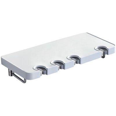 Mensola da bagno a parete - Design bianco moderno Mensola da bagno a parete - Design bianco moderno