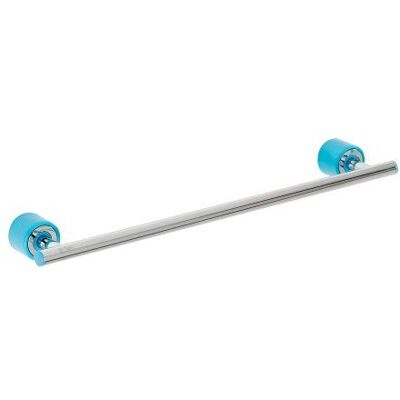 METAFORM - Enjoy Color Porta Asciugamano 30cm In Ottone Cromato Azzurro METAFORM - Enjoy Color Porta Asciugamano 30cm In Ottone Cromato Azzurro