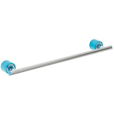 METAFORM - Enjoy Color Porta Asciugamano 56cm In Ottone Cromato Azzurro METAFORM - Enjoy Color Porta Asciugamano 56cm In Ottone Cromato Azzurro