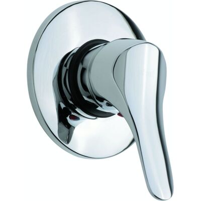 Miscelatore doccia Cisal cromato - Monocomando, incasso, 40mm Miscelatore doccia Cisal cromato - Monocomando, incasso, 40mm