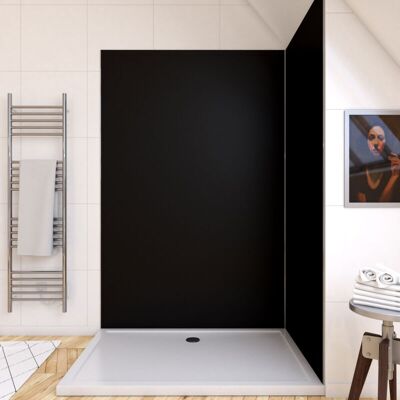 AURLANE Pannello Murale Finitura Alluminio Nero 120 X 210 Cm - Wall'it Nero AURLANE Pannello Murale Finitura Alluminio Nero 120 X 210 Cm - Wall'it Nero