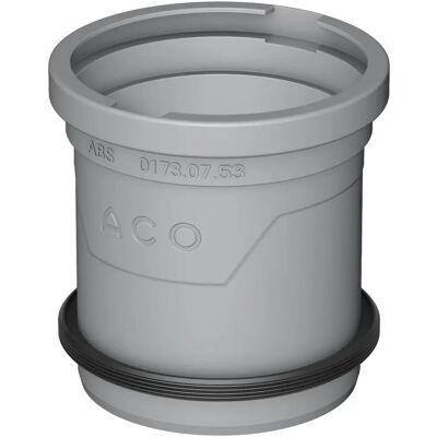 ACO Raccordo Intermedio Dn50/70/100/ D125/ Kstcon Anello Di Tenuta/ Senza Ingresso Laterale Scarico A Pavimento Passavant, 5171.83.20 ACO Raccordo Intermedio Dn50/70/100/ D125/ Kstcon Anello Di Tenuta/ Senza Ingresso Laterale Scarico A Pavimento Passavant, 5171.83.20