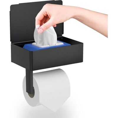 OEM Portarotolo Di Carta Igienica A Parete Senza Foratura – Mensole Integrate + Dispenser Per Salviette Umidificate – Design Moderno, Montaggio Sicuro OEM Portarotolo Di Carta Igienica A Parete Senza Foratura – Mensole Integrate + Dispenser Per Salviette Umidificate – Design Moderno, Montaggio Sicuro