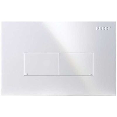 Placca di comando Linea Eco Pucci - 28x18 cm - Doppio Tasto - Per Cassetta Incasso Placca di comando Linea Eco Pucci - 28x18 cm - Doppio Tasto - Per Cassetta Incasso