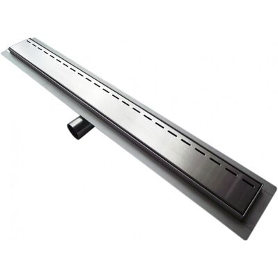 Bernstein - Canalina Per Doccia G014 - Scarico Doccia In Acciaio Inox - Per Docce Walk-in - Lunghezza Specificata 600mm Bernstein - Canalina Per Doccia G014 - Scarico Doccia In Acciaio Inox - Per Docce Walk-in - Lunghezza Specificata 600mm