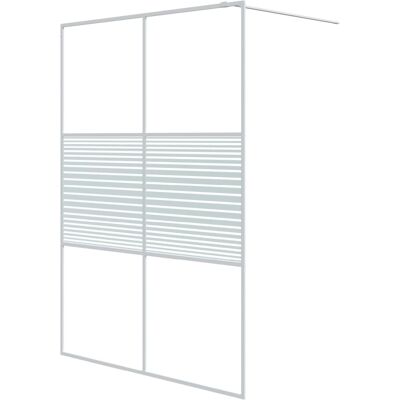 vidaXL Parete doccia ESG bianca 140x195 cm - Tipo di doccia vidaXL Parete doccia ESG bianca 140x195 cm - Tipo di doccia
