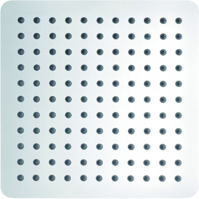 Bernstein Soffione Per Doccia Xxl In Acciaio Inossidabile, Quadrato Dpg2007 - 25x25cm Bernstein Soffione Per Doccia Xxl In Acciaio Inossidabile, Quadrato Dpg2007 - 25x25cm