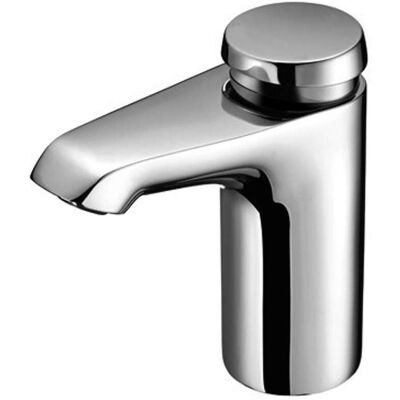 Miscelatore con chiusura automatica - Cromo - Lavabo Miscelatore con chiusura automatica - Cromo - Lavabo