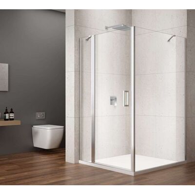 GELCO Loro - Box Doccia 100x100 Cm, Vetro Trasparente/cromo Gn4610-01 GELCO Loro - Box Doccia 100x100 Cm, Vetro Trasparente/cromo Gn4610-01