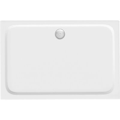 REA Piatto Doccia Belmond White 80x100 With Brushed Copper Cover REA Piatto Doccia Belmond White 80x100 With Brushed Copper Cover