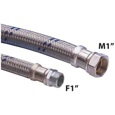 Made in Italy Flessibile Antivibrante 1" M X 1" F Cm 80 Made in Italy Flessibile Antivibrante 1" M X 1" F Cm 80
