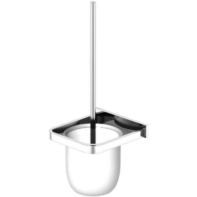 Set scopini WC Steinberg Serie 450 Cromato - Montaggio a parete Set scopini WC Steinberg Serie 450 Cromato - Montaggio a parete