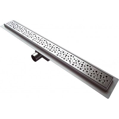 Bernstein - Canalina Per Doccia G013 - Scarico Doccia In Acciaio Inox - Per Docce Walk-in - Lunghezze Selezionabili 600mm Bernstein - Canalina Per Doccia G013 - Scarico Doccia In Acciaio Inox - Per Docce Walk-in - Lunghezze Selezionabili 600mm