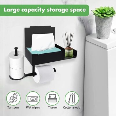 OEM Porta Carta Igienica, Porta Carta Igienica In Acciaio Inox Con Dispenser Per Salviette Umidificate, Porta Carta Igienica A Parete, 2 Metodi Di Installazione OEM Porta Carta Igienica, Porta Carta Igienica In Acciaio Inox Con Dispenser Per Salviette Umidificate, Porta Carta Igienica A Parete, 2 Metodi Di Installazione