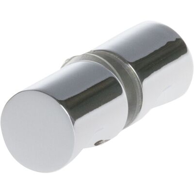 KERAMAG Glass Com Sk2 C Coppia Di Pomoli A Sezione Cilindrica, Cromo Lucida, 30 Mm KERAMAG Glass Com Sk2 C Coppia Di Pomoli A Sezione Cilindrica, Cromo Lucida, 30 Mm