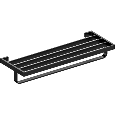 ESSEBAGNO Kissy Portasciugamani A 4 Barre Nero ESSEBAGNO Kissy Portasciugamani A 4 Barre Nero