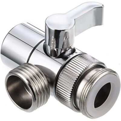 DPZO Filtro Dell'acqua - Adattatore Universale Per Rubinetto - Doccetta - Valvola Deviatrice A 3 Vie - Valvola Deviatrice - Valvola Doccia - Connettore Per Soffione Doccia - Lavandino DPZO Filtro Dell'acqua - Adattatore Universale Per Rubinetto - Doccetta - Valvola Deviatrice A 3 Vie - Valvola Deviatrice - Valvola Doccia - Connettore Per Soffione Doccia - Lavandino