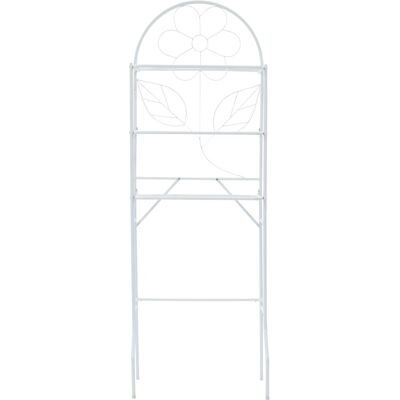 vidaXL Scaffale WC Bianco 60x33x174cm - Mensola bagno vidaXL Scaffale WC Bianco 60x33x174cm - Mensola bagno