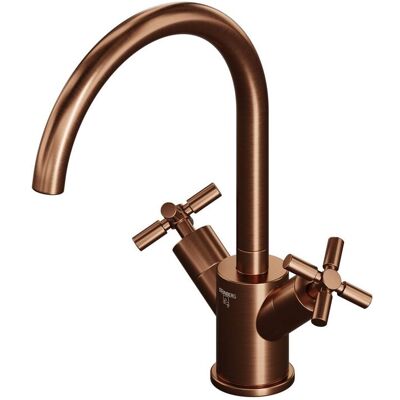 Steinberg Série 250 Mitigeur De Lavabo, Pivotant, Double Poignée, Steinberg Série 250 Mitigeur De Lavabo, Pivotant, Double Poignée,
