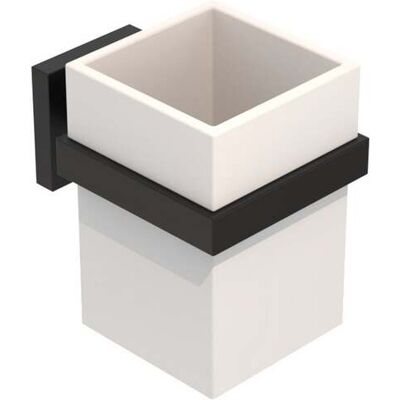 METAFORM Porta Spazzolini Modello Trend Black METAFORM Porta Spazzolini Modello Trend Black
