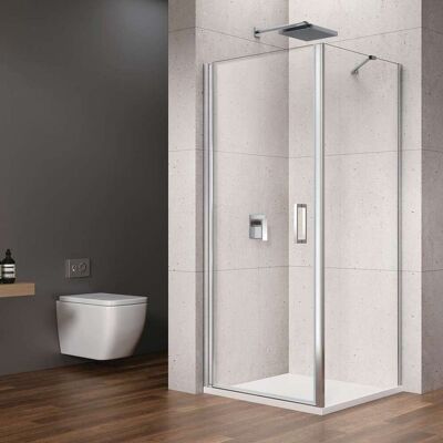 GELCO Loro - Box Doccia 90x90 Cm, Vetro Trasparente/cromo Gn4490-04 GELCO Loro - Box Doccia 90x90 Cm, Vetro Trasparente/cromo Gn4490-04