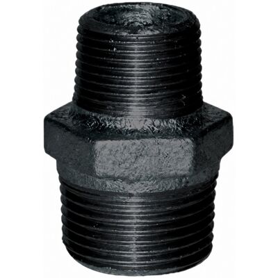 CODITAL Nipplo Ridotto 66x76 / 50x60, Doppio Maschio Nero CODITAL Nipplo Ridotto 66x76 / 50x60, Doppio Maschio Nero