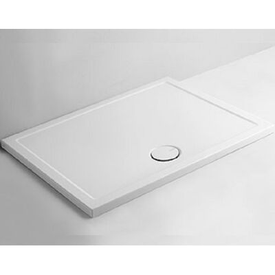 AZZURRA - Piatto Doccia 70x140 H.3 5 In Ceramica Bianco Opaco Puro Di AZZURRA - Piatto Doccia 70x140 H.3 5 In Ceramica Bianco Opaco Puro Di