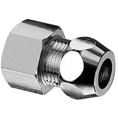 Raccordo Schell Ottone 1/2 - Tubo rame 10mm - Cromo Raccordo Schell Ottone 1/2 - Tubo rame 10mm - Cromo