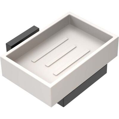 METAFORM Porta Sapone Modello Trend Black METAFORM Porta Sapone Modello Trend Black