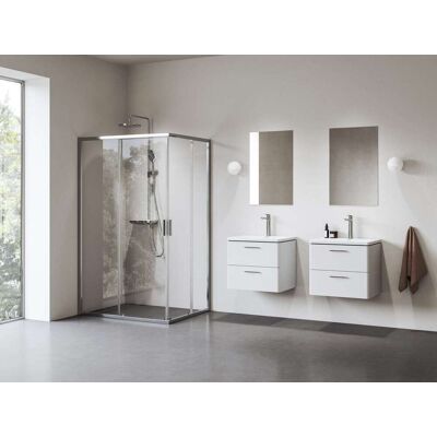 RAVAK Blix Ii - Porta Doccia Nblrv2k-110, 110x195 Cm, Cromo/vetro Trasparente 1xmd0c00z1 RAVAK Blix Ii - Porta Doccia Nblrv2k-110, 110x195 Cm, Cromo/vetro Trasparente 1xmd0c00z1