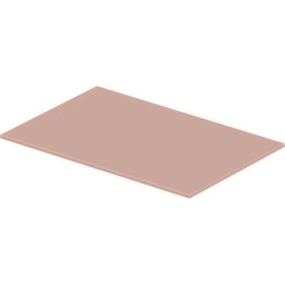 Inserto in vetro Duravit DuraSquare - Pesca perlata - Vetro di sicurezza Inserto in vetro Duravit DuraSquare - Pesca perlata - Vetro di sicurezza