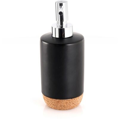 GEDY - Ilary - Base in ceramica - Corpo in sughero - Dosatore di sapone GEDY - Ilary - Base in ceramica - Corpo in sughero - Dosatore di sapone