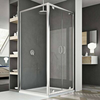 Idralite Box doccia Sintesi Duo 2 - Rettangolare 75x120 cm Idralite Box doccia Sintesi Duo 2 - Rettangolare 75x120 cm