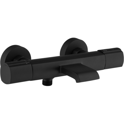 ESSEBAGNO Carra Miscelatore Termostatico Bagno-doccia Nero ESSEBAGNO Carra Miscelatore Termostatico Bagno-doccia Nero