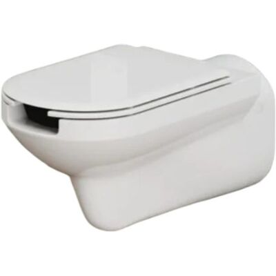 AZZURRA Wc Thin Cm75 Disabili Sospeso Maggiorato 75x36 Con AZZURRA Wc Thin Cm75 Disabili Sospeso Maggiorato 75x36 Con