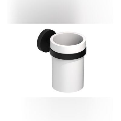 METAFORM Porta Spazzolini Modello Class Black METAFORM Porta Spazzolini Modello Class Black