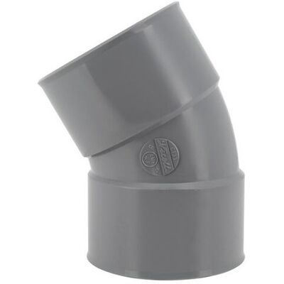 NICOLL CT33 100 PVC 30° Raccordo femmina/femmina NICOLL CT33 100 PVC 30° Raccordo femmina/femmina