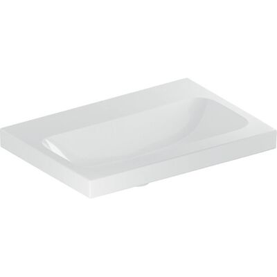 Lavabo Geberit iCon Light Bianco - 60x42cm, senza foro e troppo pieno Lavabo Geberit iCon Light Bianco - 60x42cm, senza foro e troppo pieno