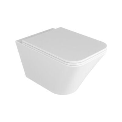 AZZURRA Water Build Sospeso Senza Brida (rimless) Cm. 55x36 Bianco Lucido AZZURRA Water Build Sospeso Senza Brida (rimless) Cm. 55x36 Bianco Lucido